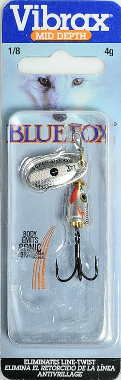 Blue Fox Cast Champ Spoon Fishing Lure Kit 1/8 oz Asst Colors 5 Pc