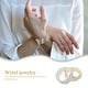 thumbnail image 2 of WORGEOUS 4 piezas pulseras de brazaletes joyas de muñeca muñe, 2 of 9