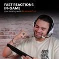 thumbnail image 4 of beyerdynamic MMX 230 Wireless Gaming Headset with Bluetooth 6.0 and ANC in Arctic White, 4 of 10