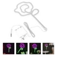 thumbnail image 3 of 1Pc Festive Rose Shape Neon Lamp Bedroom Lamp Ornament Decorative Night Lamp, 3 of 9