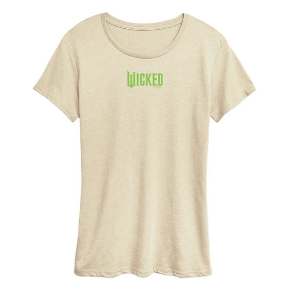 Wicked - Green Logo - Women's Short Sleeve Graphic T-Shirt