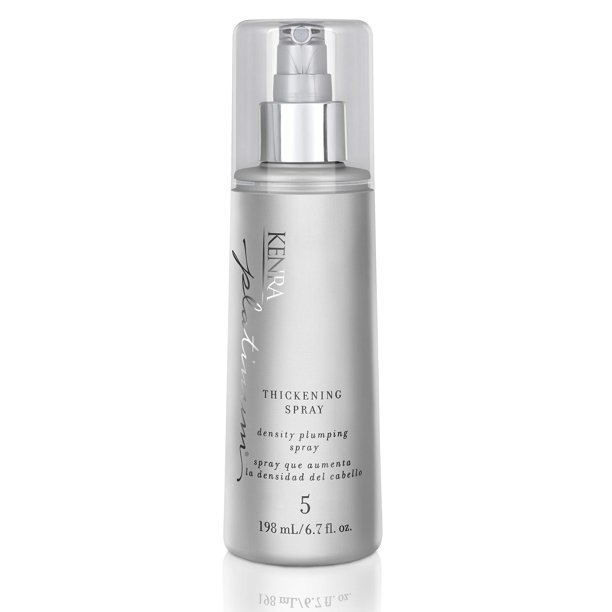 Kenra Platinum Thickening Spray 5 | Spray voluminizador | Aumenta la densidad del cabello | Incrementa el grosor hasta 96% | Protección contra la humedad y control del frizz | Todo tipo de