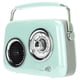 thumbnail image 3 of Altavoz Bluetooth con radio retro, portátil, estéreo de alta fidelidad, estilo antiguo, para fiestas al aire libre, color verde menta, 3 of 14
