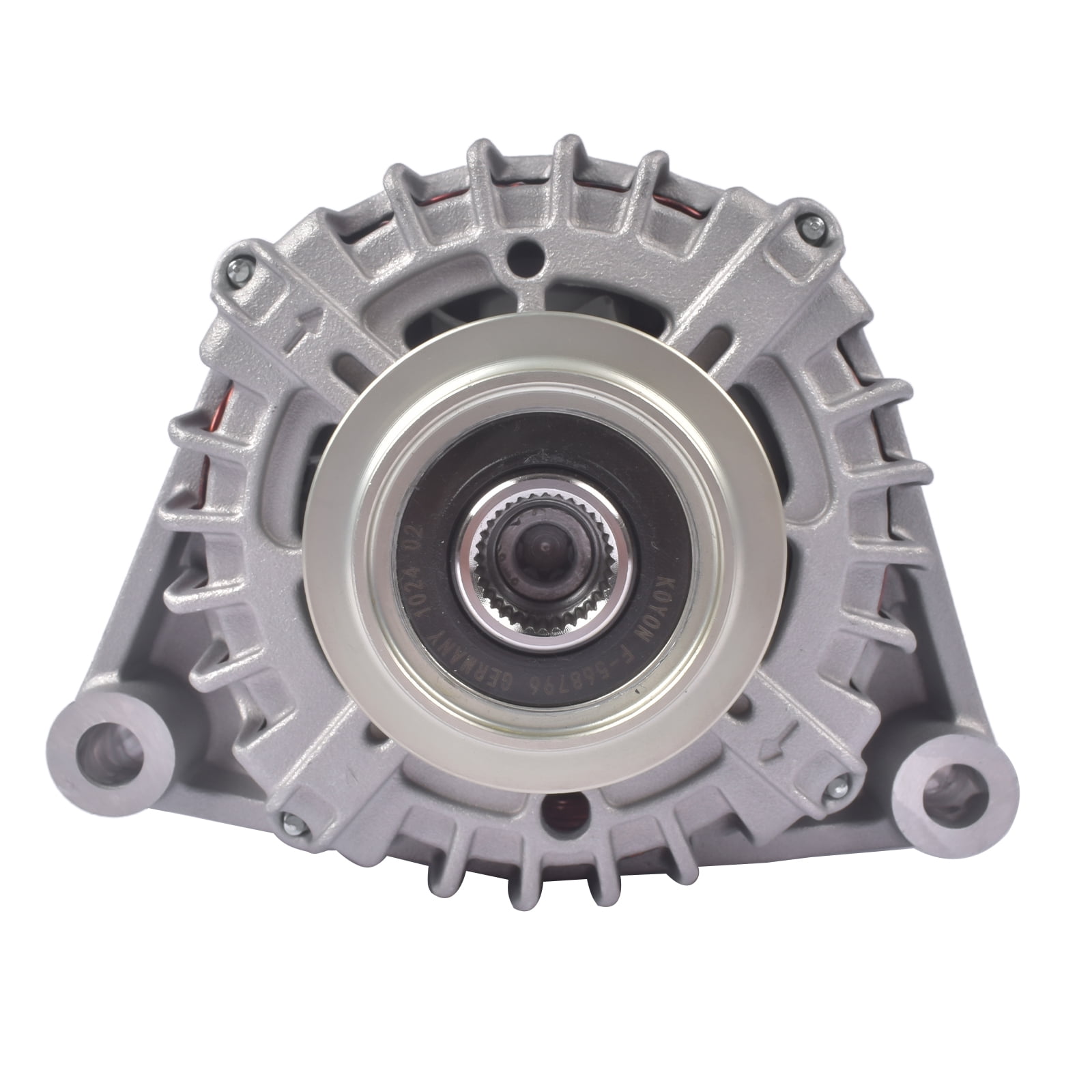 NEWZQ 12V 150A Alternator Fits Select: 2010-2015 Chevrolet Camaro Convertible Coupe 6.2L V8 1Pc