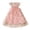 Pink, variant on Girl Dress Lace Embroidery Floral Sleeve Fly Skirt Spring Dresses for Girl,Grey,Size 2-3 Years