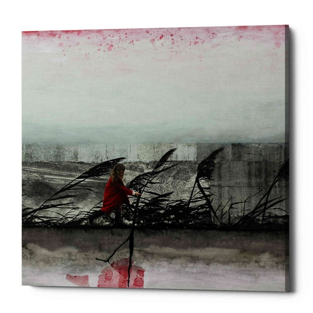 Epic Graffiti 'Water Whispers' by DB Waterman, Canvas Wall Art, 12"x12"