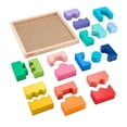 thumbnail image 3 of Juguete para Bebés Fisher Price Rompecabezas Geométrico Didáctico de Madera, 3 of 4