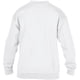 thumbnail image 4 of Gildan - Sudadera con cuello redondo Modelo Heavy Blend Unisex niño niña (Blanco), 4 of 4