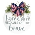 thumbnail image 1 of Etiqueta Circular Americana para señal de puerta pared decorativa exterior Yuyangstore etiqueta colgante, 1 of 7