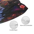 thumbnail image 5 of Cauagu Jungle Path Glowing Mushrooms Print Pillow Covers with Envelope Closure,1PC Pillow Cases Decorative Pillow Case for Bed & Couch, Pillows Not Included-14"x20", 5 of 6