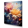 thumbnail image 2 of Designart "Luminous Enchantment Opt Art painting" Abstract Canvas Print, 2 of 5