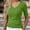 A2_Green, variant on Basic T Shirts Half Sleeve Tee Shirts Round Neck Slim Fitted Tops Cute Summer Shirts Tight Casual Basic Tees Basic Fit Tee Trendy Casual Blouses Mid Arm Length Shirts Women Grey 3Xl