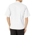 thumbnail image 2 of 0415-2508 4Extra Large Short Sleeve Chef Coat in White, 2 of 3