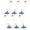 Style 2, variant on 7829 6Pcs Ice Fishing Tip Ups Ice Fishing Flags Indicators Set Includes Flags and Bag
