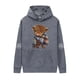 thumbnail image 2 of MHFRRA Sudadera con Capucha Informal de Manga Larga, Suave, Cómoda y Ligera, Estilo Urbano, A La Moda, Deportiva, para Uso Diario Gris, 2 of 2