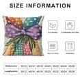 thumbnail image 5 of Qinduosi Easter Pillow Covers Set of ,Colorful Decorations Holiday Farmhouse Spring Pillow Case for Home Sofa Couch Decor AA, 5 of 5