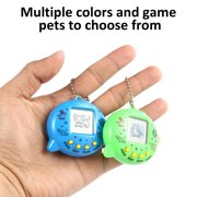 168 Pets Virtual Pet Toy Nostalgic Game Console Electronic Toy Digital Pets Game Machine for Child Kid