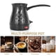 thumbnail image 1 of Turkish Coffee Pot Greek Arabic Coffee Maker Portable 600W 600ml Stainless Steel Electric Tea Coffee Maker Kettle with Anti Scald Handle, 1 of 5