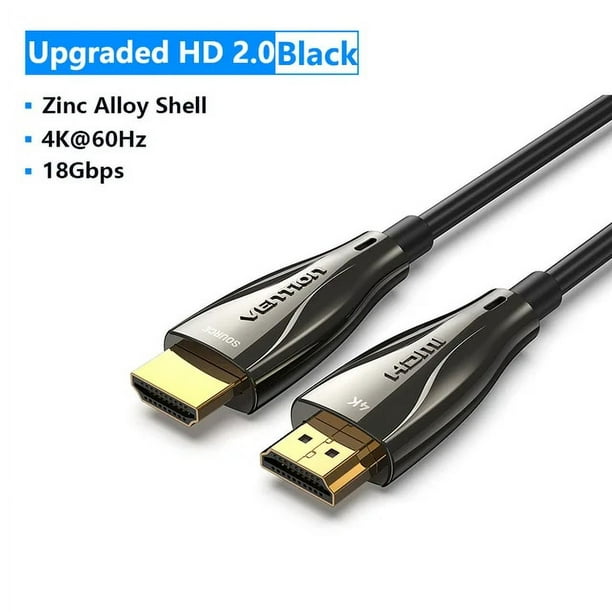 8K HDMI 2.1 Cable 120Hz 48Gbps Fiber Optic HDMI Cable Ultra High Speed HDR eARC for HD Samsung LG TV Box PS5 Cable HDMI Upgraded HDMI 2.0 13 60m Walmart
