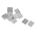 thumbnail image 4 of De Enfriamiento 10x, 20x15x11 Mm Aluminio Disipador Disipador rmico Del Enfriador De Alta Potencia, Amplificador, CPU Pta Macarena Refrigerador del disipador de calor de aluminio, 4 of 8