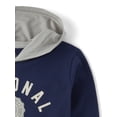 thumbnail image 3 of The Children's Place Boys Long Sleeve Varsity Hooded Top, Sizes XS-XXL, 3 of 3
