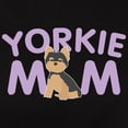 thumbnail image 3 of CafePress - Yorkie Mom Women's Classic T Shirt - Women's Traditional Fit Dark T-Shirt, 3 of 4