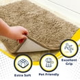 thumbnail image 6 of Muddy Mat® | Super Absorbent Door Mat Indoor, Microfiber Quick Dry Chenille Entryway Rug, Non-Slip Front Door Mat, Indoor Mats for Entryway, Machine Washable Pet Rug, Beige 36"x60", 6 of 7