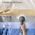 thumbnail image 5 of Vaporizador de ropa HiLIFE de 1100 W con depósito grande de 300 ml, vaporizador portátil para ropa, antiarrugas, tamaño de viaje compacto, solo para 120 V (gris), 5 of 5