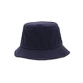 thumbnail image 1 of COTTON BLEND TWILL BUCKET HAT, Navy Small, 1 of 1