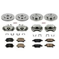 thumbnail image 2 of PowerStop Front and Rear Stock Replacement Brake Pad and Rotor Kit with Calipers Fits: CHEVROLET PONTIAC SATURN Select Models KCOE1612A, 2 of 5