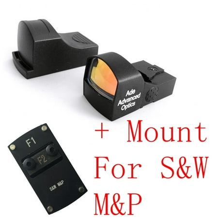 Ade Optics MINI Red Dot Reflex Sight Pistol for SW MP Smith Wesson S&M (Best Pistol Red Dot Under 200)
