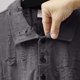 thumbnail image 3 of Blusa de Manga Corta para Hombre de Color Sólido Botón de Ocio Superior, Camisa de Moda de Cuello de Vuelta para el Uso Informal, 3 of 5