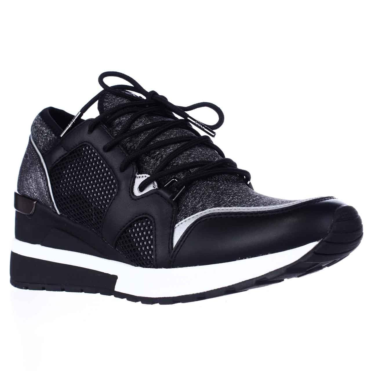 womens black mk trainers