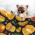 thumbnail image 3 of Naloa Tangerine Dog Blanket, 3 Sizes Cat Blanket for Indoor Cats Large Medium Small Dog Gifts-Small, 3 of 8