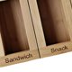 thumbnail image 4 of Set of 4 Storage Organizer Compatible Food Holder Dispenser Gallon Quart Sandwich Snack Household Box Closet Cabinet Drawer perfecl Almacenamiento de cocina, 4 of 4