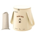thumbnail image 4 of Cubo plegable Yuyangstore lavabo portátil para baño de pies blanco, 4 of 8