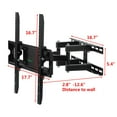 Allieroo Full Motion Articulating TV Wall Mount for Most 2655 Inch TV