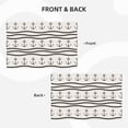 thumbnail image 4 of Rocae Anchors and Ropes Printed Heat Resistant Place Mats,Classic Hemstitch Cloth Fabric Placemats Imitation Linen Place Mat Table Mats 18x12 inch, 4 of 9