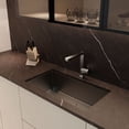 thumbnail image 4 of DAX Handmade Nanometre Single Bowl Undermount Kitchen Sink - 30" x 18" - Black Stainless Steel 304, 4 of 9