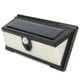 thumbnail image 4 of Lámpara de pared con sensor solar, 3 modos de iluminación, inducción del cuerpo humano, impermeable, lámpara de movimiento solar, luces solares de montaje en pared para exteriores, 4 of 14
