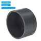 thumbnail image 4 of Tapa de extremo de tubo UPVC Uxcell de 2", 3 paquetes, acoplamiento de grado de muebles en gris, 4 of 6