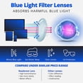 thumbnail image 4 of Readerest blue-light-blocking-reading-glasses-black-0-75-magnification, 4 of 6