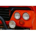thumbnail image 2 of Susan Vizvary Photography 32x23 White Modern Wood Framed Museum Art Print Titled - Vintage Red Grill Headlights, 2 of 4