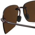 thumbnail image 4 of The Matrix Classic Polarized Sports Rimless Sunglasses Men Driving Rectangle Ultralight Frame Sun Gl, 4 of 5