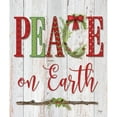 thumbnail image 3 of Mollie B. 12x14 Black Modern Framed Museum Art Print Titled - Peace on Earth, 3 of 5