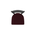 thumbnail image 3 of 410 Jackie 30" Swivel Bar Stool with Pewter Finish and Canter Bordeaux Seat, 3 of 4