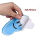 thumbnail image 2 of Bluecell - 15 pares de pegatinas autoadhesivas con diseño de huellas de dibujos animados para suelo, ideal para decoración de habitaciones infantiles, fiestas, escaleras y suelos (azul), 2 of 5