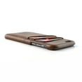 thumbnail image 2 of iPhone 6 Card Case by Dockem- Vintage Synthetic Leather Wallet Case, Ultra Slim Professional Executive Snap On Cover with 2 Card Holder Slots, Brown, 2 of 4