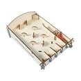 thumbnail image 3 of Yinanstore Miniature Pinball Machine 3D Wooden Puzzle Ages 7 and up Christmas Model Building Kit Interactive DIY Brain Teaser Innovative, 3 of 8