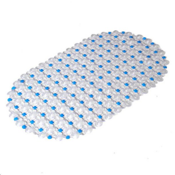 Bath Tub Mat NonSlip Shower Mats with Suction Cups Holes Bathtub